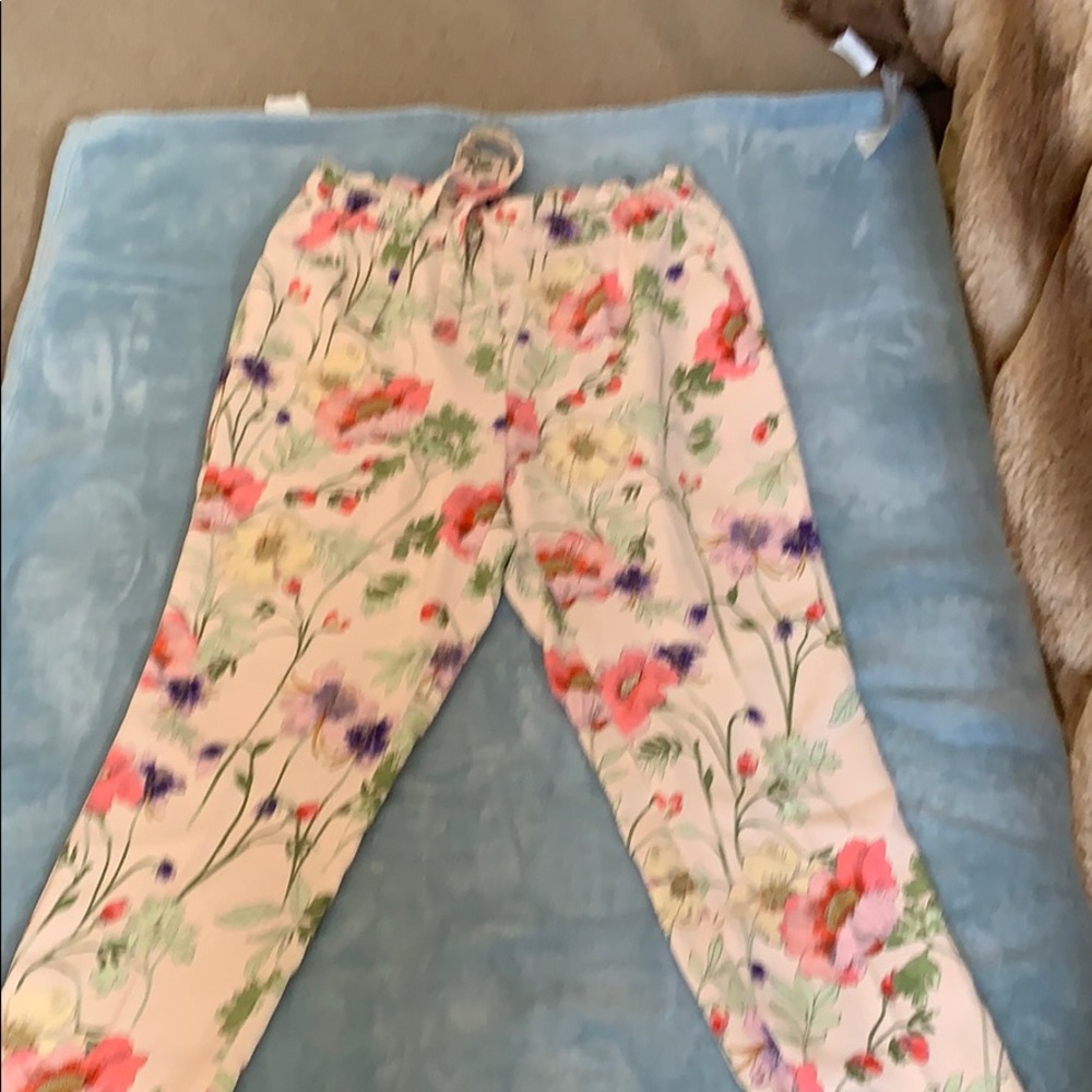 Express paper bag ankle pant